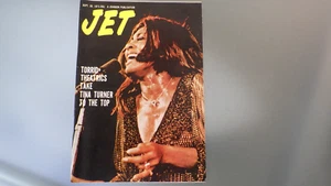 Vtg 1971 JET Magazine Black History Civil Rights TINA TURNER Cover * No Label - Picture 1 of 14