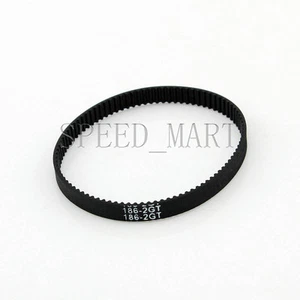 Correa de distribución GT2 bucle anular engranaje engranado goma 6 mm ancho 2 mm paso 186-2GT - Imagen 1 de 2