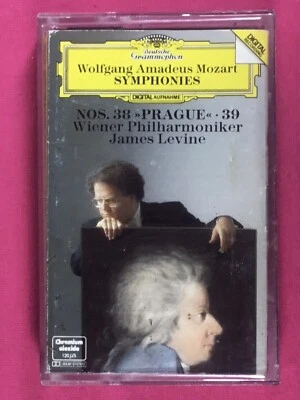 James Levine,"Mozart:Symphonies Nos. 38 & 39 Audio cassette Deutsche Grammophon - Image 1 of 3