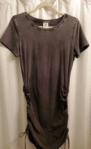 UNDERCOVER VICTORIA'S SECRET ROSA TShirt abito donna grigio grande maniche corte