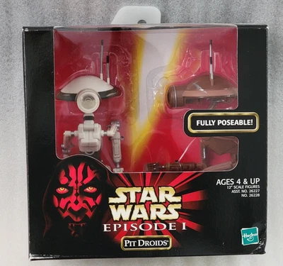 星球大战第一集 - Pit Droids - 12 英寸比例 - 完全可姿势动作玩偶 — 第 1/3 张图片