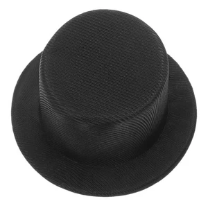 2 PIEZAS Sombrero de copa pequeño para bebé novia para muñecas muñeco de nieve miniatura sombreros artesanales - Imagen 1 de 12