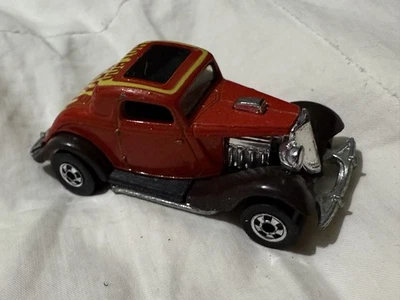 VTG 1979 Mattel Hot Wheels Ford Hi Raker Flames Hot Rod Car Malaysia C8 80% - Image 1 of 4