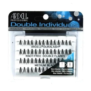 ARDELL Professional Double Individuals Knot-Free Double Flares - Medium Black - Picture 1 of 2