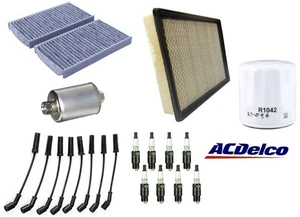 OEM WIRES Tune Up Kit 1999-2002 for Chevrolet GMC Silverado Sierra 4.8L 5.3L - Picture 1 of 7
