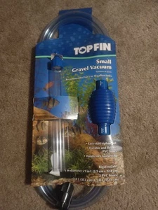 TOP FIN SMALL GRAVEL VACUUM GRAVEL CLEANER FOR SMALL AQUARIUM 1-10 GALLON - Picture 1 of 6