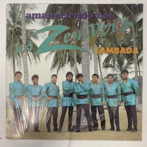 LOS ZEMVER'S - AMANECIENDO CON LOS ZEMVER - 1989 MEXICAN LP HOLE PUNCH, CUMBIA - Picture 1 of 5