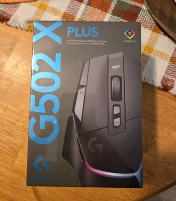 Logitech G502 X PLUS Wireless Gaming Mouse - Black - Image 1 of 4