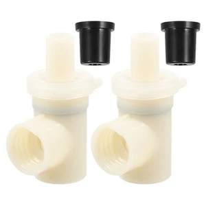 2 Pcs Pump Body Accessories Bathroom Bottles for Shampoo and Conditioner - Picture 1 of 12