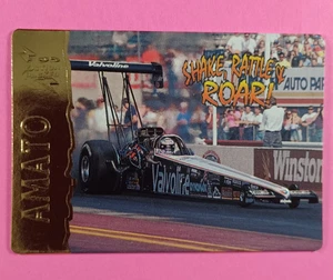 1995 Action Packed NHRA Winston Drag Racing Joe Amato #5 Card - Picture 1 of 2