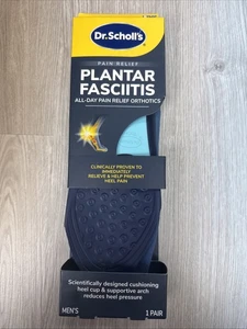 Dr. Scholl’s Antidolorifico Fascite Plantare Uomo Tutto il Giorno Ortesi Talloni Archi - Foto 1 di 9