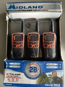 Midland X-Talker T51X3VP3 Two Way Radio - 3 Pack - Picture 1 of 1