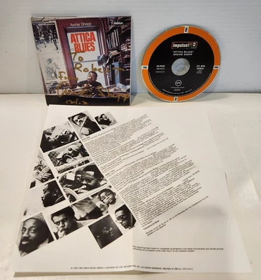 Archie Shepp - Attica Blues SIGNED Mini-LP CD Germany 2003 remaster Ltd Ed - Image 1 of 4