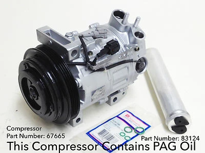 2006-2008 Infiniti M35 USA REMANUFACTURED A/C COMPRESSOR KIT w/One Year Warranty - Image 1 of 4