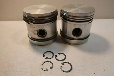 Par de pistones bien dignos - Sunbeam Alpine Rapier Hillman Minx +.020 (T2-34) Foto 1 de 4