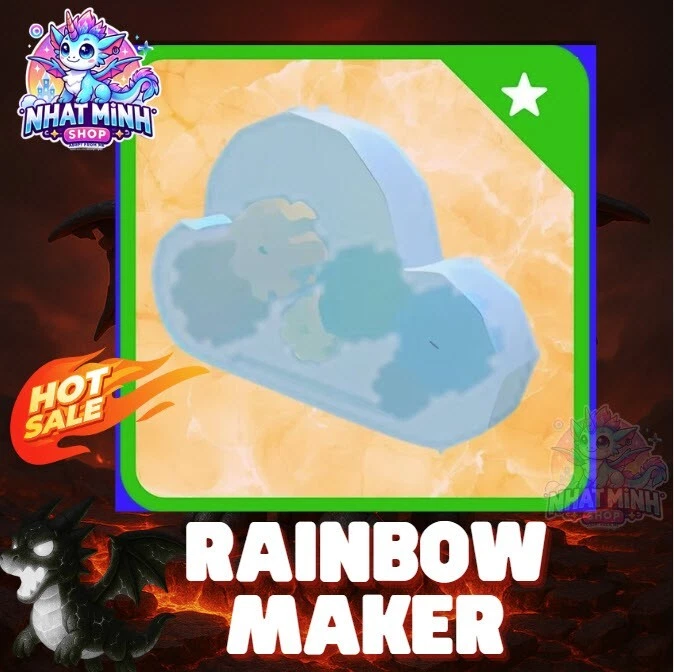 🌈 Rainbow Maker | Fun In-Game Item | Fast Delivery Today!Trusted Store!! - Immagine 1 di 1