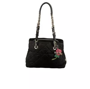 Prada Tessuto Handbag in Quilted Nylon with Chain Straps - Free Shipping USA - Picture 1 of 18
