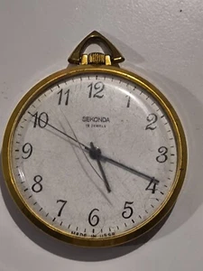 Sekonda Vintage Fob Watch Works - Picture 1 of 10