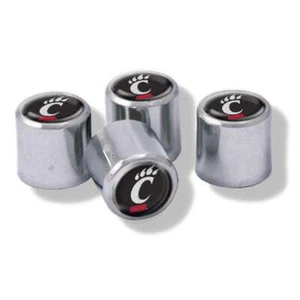 Cincinnati Bearcats Domed Valve Stem Caps - Picture 1 of 1