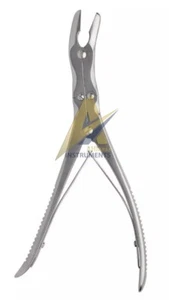 Leksell Stille Bone Rongeur Curved 6 mm x 24 cm Surgical Instruments - Picture 1 of 2