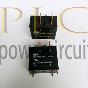 10PCS TYCO PCF-112D1M-2 Power Relay 4 Pins 20A 250VAC~ - Picture 1 of 1