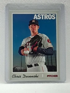 Chris Devenski 2019 Topps Heritage Baseball SHORT PRINT #713 Houston Astros - Picture 1 of 2