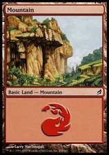 Mountain (294) - Foil ~ Moderately Played Lorwyn MTG Magic UltimateMTG Land Card
