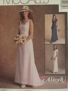 OOP McCALLS 9183 Brides & Bridesmaid Wedding Dress/Gown PATTERN 10~12~14 UC - Picture 1 of 3