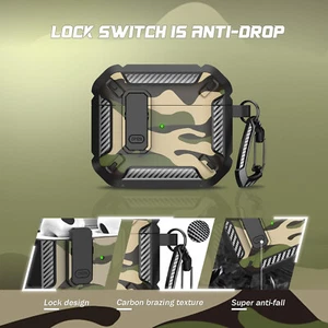 For AirPods 4th Generation Case Cover with Clip Lock Protect for Airpod Pro 2 3 - Picture 1 of 17