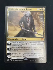 Sorin, Solemn Visitor SPANISH - Khans of Tarkir MTG (Mint) - Picture 1 of 2