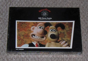 c1989 F.X. Schmid WALLACE & GROMIT "Say Cheese" 500 pc Puzzle ..New - Picture 1 of 2