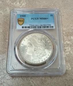 1900 Morgan Silver Dollar PCGS MS66+ - Picture 1 of 6