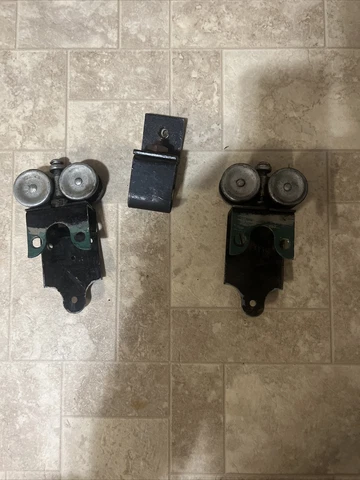 Antique barn door hinges rollers Made By Stanley Cover