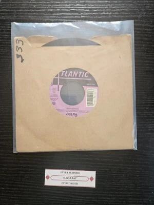 Sugar Ray Every Morning / Even Though 7" 45 Atlantic jukebox title strip VG+ - Image 1 of 4