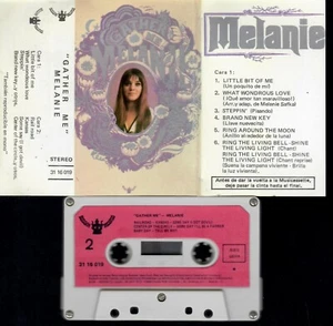 MELANIE Gather me RARE SPANISH CASSETTE SPAIN - Picture 1 of 2