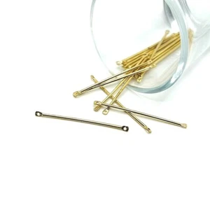 4, 20 o 50 piezas a granel conectores simples oro/oro claro KC - vendedor de EE. UU. - KC1266 - Imagen 1 de 4