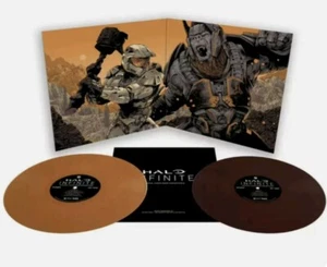 Halo Infinite - 2X LP Vinyl Brown Orange Colored Vinyl Soundtrack OST Mondo - Picture 1 of 4