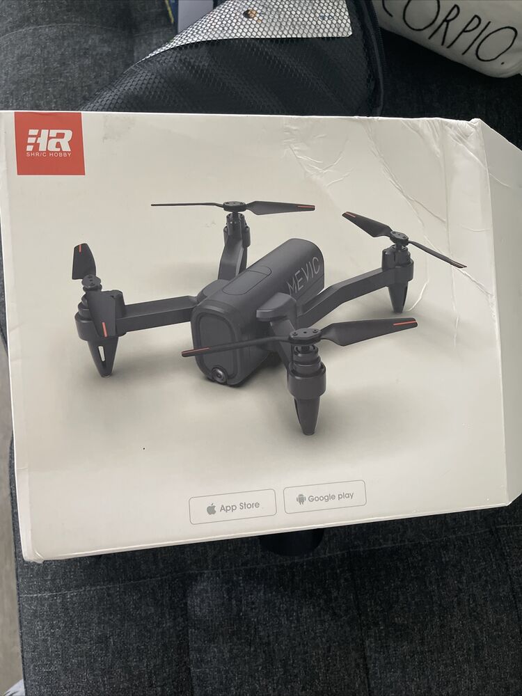 HR H6 Drone with FHD 1080p Camera, Foldable Drone, 100 meters Black - NEW IN BOX