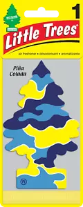 Little Trees Car Home Office Hanging Air Freshener Pina Colada (1 Pack) af - Picture 1 of 5