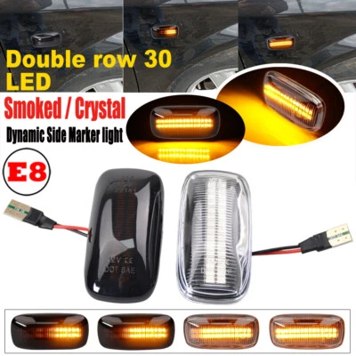 Luz indicadora lateral LED dinámica para Nissan Máxima 1995-2000 Almera Foto 1 de 4