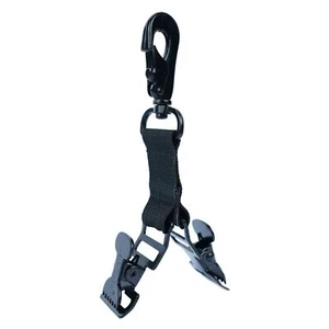 Firefighter Glove Strap Work Glove Holder Clip with 2 Alligator Clip Easy Hol... - Picture 1 of 9
