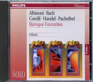 BAROQUE FAVOURITES—Albinoni—Bach—Corelli—Handel—Pachelbel—I Musici—70+ Minutes - Picture 1 of 2