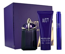 Thierry Mugler Alien Eau de Parfum 60ml & 7ml Parfum Brush & 100ml Bodylotion