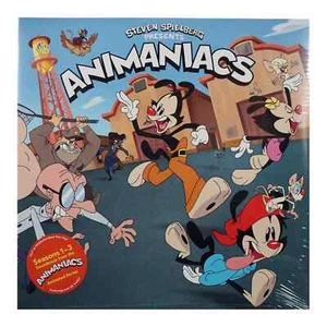 Animaniacs: Seasons 1 – 3 Soundtrack (Translucent Black Vinyl) New Sealed - Imagen 1 de 2