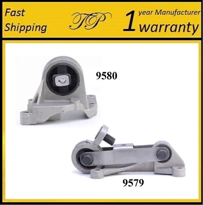 2 件电机安装适用于 1999 - 2004 年沃尔沃 S80 2.8L & 2.9L — 第 1/4 张图片