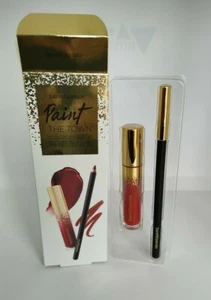 bareMinerals Paint The Town Statement Matte Liquid Lipcolor & Under Over Liner - Picture 1 of 4