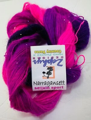 Lucci/ZephyrDesignsMohair Unidad de 1 SelectFromDropDownMenú Pintado a Mano MohairNuevo2 Foto 1 de 4