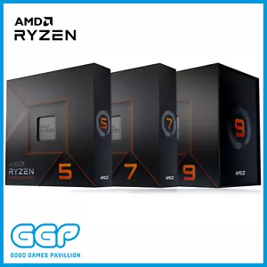AMD Ryzen 7000 CPU Desktop PC 5 7 9 Processor 7950X 7900X 7700X 7600X - Picture 1 of 10