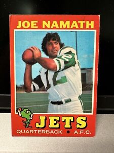 1971 Topps - #250 Joe Namath