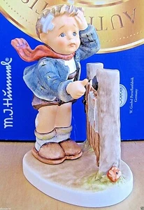 Hummel Figurine "AN EMERGENCY" HUM #436 TM8 Goebel Germany FIRST ISSUE NIB - Picture 1 of 9